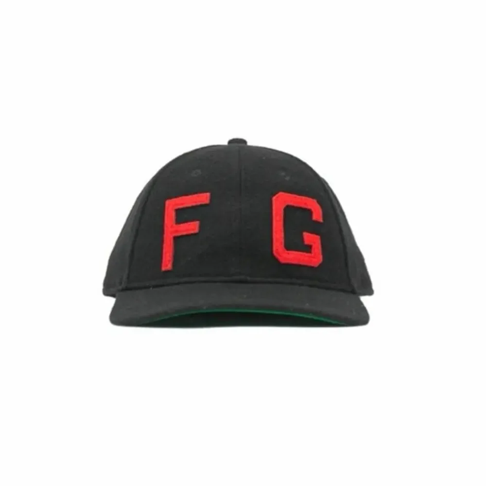 New Era x Fear of God Black 9FORTY Men's Adjustable Hat FG